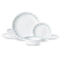 Country Cottage 12-Piece Glass Dinnerware Set